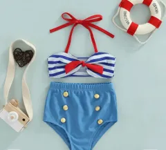 120cm•130cm★ガールズビキニ★水着★