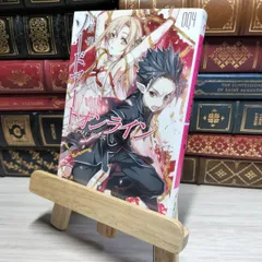 SAO電撃屋25周年記念 アスナ 複製原画 abec＆川原礫 箔押しサイン入り 電撃25thスペシャルグッズ アスナ 箔押しサイン入り複製原画 SAO