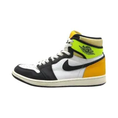 NIKE 2021 AIR JORDAN 1 RETRO HIGH OG VOLT GOLD/YELLOW サイズ27.5cm 555088-118 箱無 ナイキ エア ジョーダン ワン レトロ ハイ オージー ボルト ゴールド スニーカー 大名店