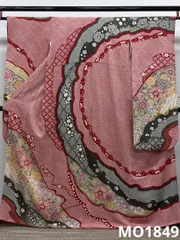 振袖 豪華 総絞り 金彩 紋意匠 身丈162cm MO1849