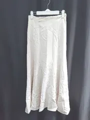 ◇ ◎ ●未使用● Θ GRL グレイル ロング丈 マーメイド スカート サイズM アイボリー レディース E  【1410230012039】