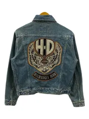 HARLEY DAVIDSON (ハーレーダヴィッドソン) デニムジャケット ジージャン MILWAUKEE IRON 30297 M ライトインディゴ メンズ/078