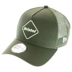 F.C.R.B./F.C.Real Bristol/FCRB (エフシーアールビー/エフシーレアルブリストル) 24SS NEWERA 9FORTY A-FRAME MESH CAP FCRB-240099 フロントロゴ メッシュキャップ グリーン