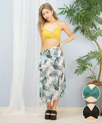 【ムラスポ公式】新品 LAETITIA レリッタ 3点セット 水着 レディース  パレオ 450601のサムネイル
