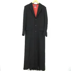 美品　上野屋　uenoya.jp ナポレオンコート　ロングコート　130 黒 着丈の長いメンズコート販売店舗 東京｜ナポレオンコート 130