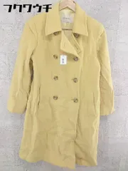 ■ McGREGOR マックレガー 長袖 コート サイズM イエロー レディース 【1002801726584】