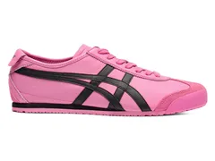 Onitsuka Tiger MEXICO 66 スニーカー メンズ レディース ローカット ピンク ブラック 箱付き 正規品 軽量 人気モデル