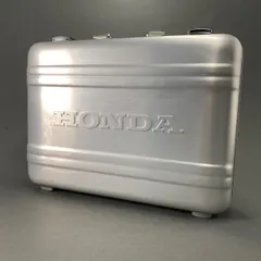 L9 ZERO HALLIBURTON ゼロハリバートン × HONDA ホンダ ナンバーロック アタッシュケース シルバー ハードケース 大容量のサムネイル