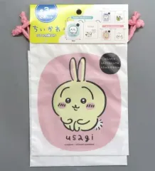 【中古】バッグ うさぎ/うさぎ＆モモンガ ソフト巾着2種セット 「ちいかわ なんか小さくてかわいいやつ」