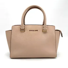 【中古】MICHAEL KORS マイケルコース ロゴ レザー ハンド バッグ eY06155A