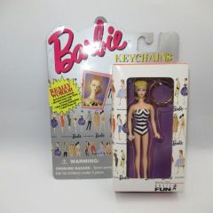 1995 90's Barbie KEYCHAINS Keychain Keychain Figure Doll Plush Toy Original Swimsuit Blonde