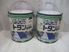 トタン屋根用　ニッペ　アクリル　つやあり　2Ｌ×2缶　　★緑