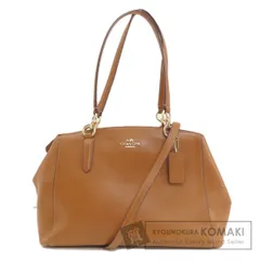 COACH コーチ F36637 クリスティ キャリーオール 2WAY ハンドバッグ レザー レディース