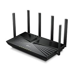1.) 単品 TP-Link WiFi ルーター dual_band WiFi6 PS5 対応 無線LAN 11ax AX4800 4324Mbps (5 GHz) + 574 Mbps (2.4 GHz) OneMesh対応 メーカー3年 Archer AX