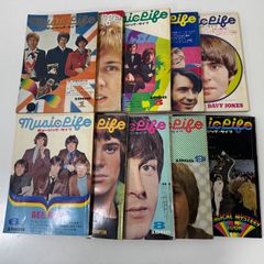 Music Life　ミュージックライフ　1968年　1～10　10冊セット　まとめ売り　か250207-1