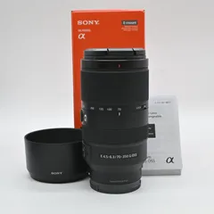 【新品未開封】SONY SEL70350G Amazon.com : Sony E 70-350mm f/4.5-6.3 G OSS | APS-C, Zoom