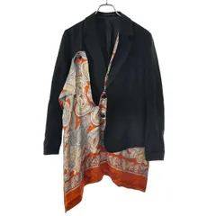 Y's ワイズ 18AW スカーフドッキングジャケット YV-J08-801 ブラック 2のサムネイル