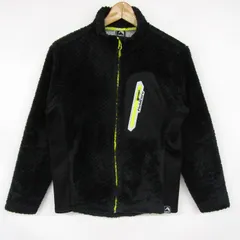 ワークマン フィールドコア ダイヤフリース 裏アルミジャケット ハイネック 保温 メンズ Mサイズ ブラック Workman 【中古】