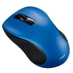 Digio2 Bluetooth 静音 5ボタンBlueLED マウス ブルー Z0176
