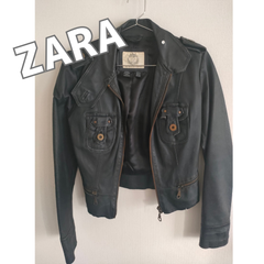 ZARA レザー本革　レザージャケット