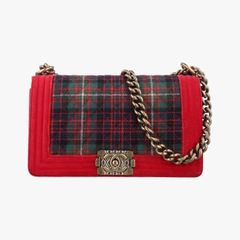 シャネルChanelボーイシャネルマルチカラーベロアA6777518371402