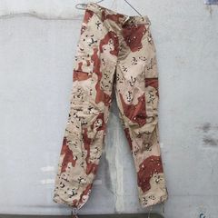 米軍湾岸戦争チョコチップ迷彩パンツ1990年官給品S/Rサイズ - メルカリ
