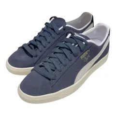 PUMA (プーマ) ⑤ 391962-01 CLYDE OG PARISIAN NIGHT/PUMA WHITE/PRISTINE メンズ ネイビー US9 (27.0cm」)