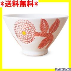 ☆ J-kitchens 勲山窯 茶碗 11cm 波佐見焼 ア レッド 2369