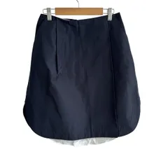 ジルサンダーの膝丈スカート新品 JIL SANDER（ジルサンダー）ひざ丈スカート 紺 サイズ:32(M位