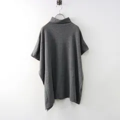 evam eva 今季！新品未使用！ウールポンチョ 　グレー 楽天市場】evam eva(エヴァムエヴァ)wool poncho 3colormade in