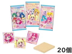 バンダイ(BANDAI) にふぉるめーしょん プリキュアオールスターズ シールウエハース2 20個 BOX 食玩 賞味期限 2026/06