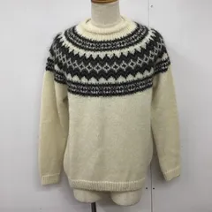 uniform experiment ユニフォームエクスペリメント ニット、セーター 長袖 ue-232027 MOHAIRNORDICCREWNECKKNIT 長袖ニットのサムネイル