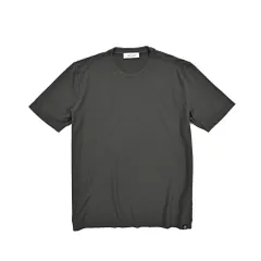 GRAN SASSO グランサッソ / Tシャツ カットソー クルーネック 半袖 春夏 メンズ コットン 100% チャコールグレー イタリア製 422870のサムネイル