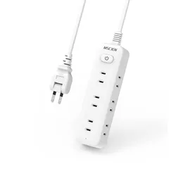 Mscien 延長コード 3m 電源タップ 雷ガード 9個口 MSCIEN コンセント タップ テーブルタップ 壁掛け OAタップ たこあしコンセント 分岐 一括スイッチ スイングプラグ 1