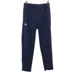 UNDER ARMOUR アンダーアーマー ロングジャージパンツ M ネイビー メンズ 古着