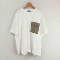 タトラス TATRAS 胸ポケット VENTO ヴェント オーバーサイズ Tシャツ 03 MTLA25S8008-M 白のサムネイル
