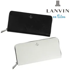LANVIN en Bleu 519616 ランバンオンブルー バトラー ラウンドファスナー長財布 カード段12 ikt02