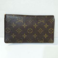 ルイヴィトン LOUIS VUITTON LOUIS VUITTON ポルト シェキエ カルト クレディ モノグラム キャンバス 札入れ 長財布 財布 2150601Y20240925