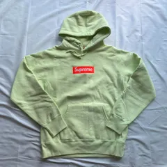 17aw Supreme Box Logo Hooded Sweatshirt Lime Mサイズ シュプリーム ボックスロゴ パーカー フーディー ライム 未使用