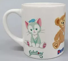 【中古】マグカップ・湯のみ ダッフィー＆シェリーメイ＆ステラ・ルー＆ジェラトーニ スーベニアカップ 「Duffy and Friends-ダッフィー＆フレンズ-」 東京ディズニーシー限定 メニュー注文特典