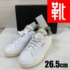 M-504 ■kutsu.com公式■　adidas アディダス　URBAN COURT  JI1851　ホワイト　26.5ｃｍ