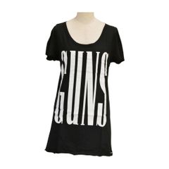 オーバーザストライプス OVER THE STRiPES Tシャツ/カットソー 半袖 XSサイズ ブラック レディース s_z F-S1505
