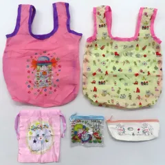 【中古】グッズセット 全5種セット 「水森亜土 ポーチ＆バッグコレクション」