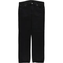 古着 リーバイス Levi's 501 ブラックデニム ストレートデニムパンツ メンズw37相当/eaa577474
