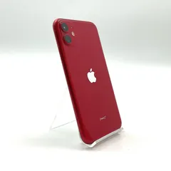 iPhone 11 64GB (PRODUCT)RED SIMフリー 動作確認済 76%【全額返金保証】【最速発送】
