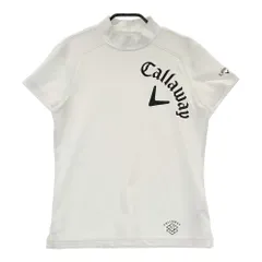 サイズ：S CALLAWAY キャロウェイ  ハイネック 半袖Tシャツ  ホワイト系 [240101498557] ゴルフウェア レディース ストスト