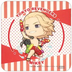 【中古】マグカップ・湯のみ 佐野万次郎(ミニキャライラスト) カフェ特製コースター 「東京リベンジャーズ×SMILE BASE CAFE」 メニュー注文特典 BOX B