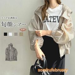uvパーカー UVカット シアーブラウス パーカー レディース 長袖 春夏 吸水速乾 紫外線対策 UVカットパーカー 羽織り 涼しい 軽い 薄手 ライトアウター 夏コート