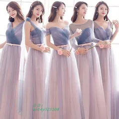 チュールドレス ワンピース パーティードレス イブニングドレス ブライドメイド コンサート フォーマル 結婚式 披露宴 演奏会 司会 フスパン花嫁 ant4y525108