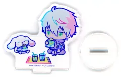 【中古】アクリルスタンド・アクリルパネル 凪誠士郎×シナモロール(飲み物) 「ブルーロック×サンリオキャラクターズ トレーディングアクリルぷちスタンド」